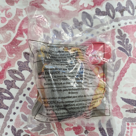 Disney Animal Kingdom McDonald's Vintage 1998 Happy Meal Toys 10, 11, 12 Sealed - Picture 8 of 8